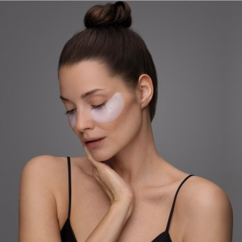 KORIKA Korean Heritage Brightening Eye Patch Mask Jeju Mandarine & Vitamin C masca iluminatoare zona ochilor - imagine 3